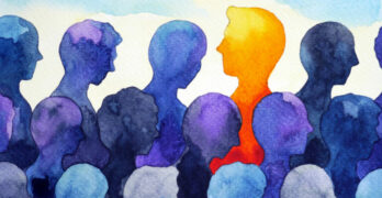 Colourful heads