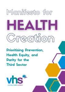 An image of the cover of the Manifesto for Health Creation